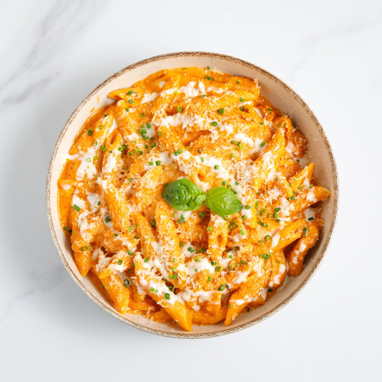 Pink Penne Chicken Pasta