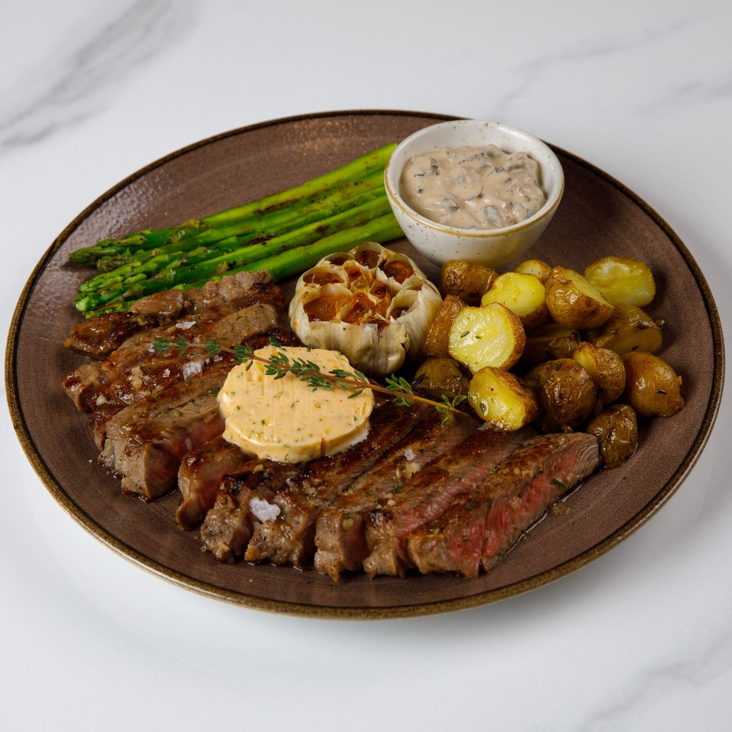 CharGrilled Striploin Steak