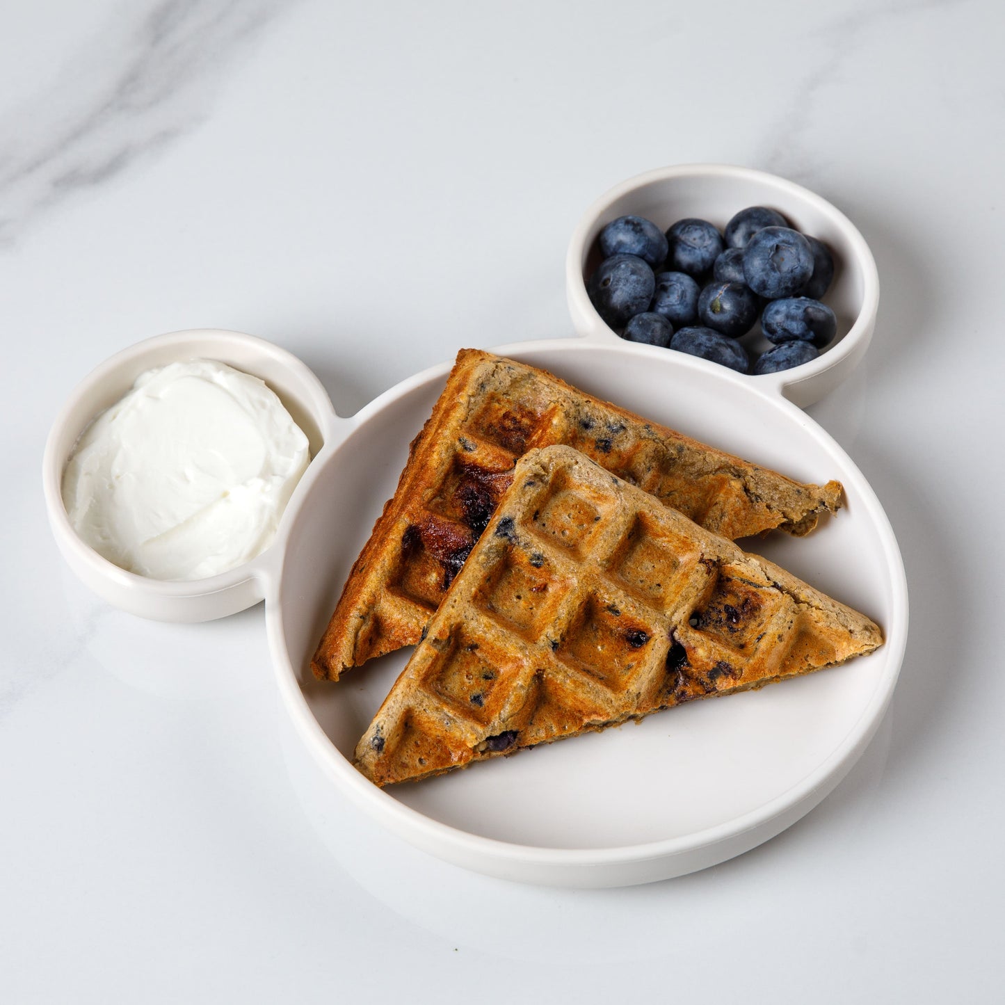 Blueberry Banana Waffle