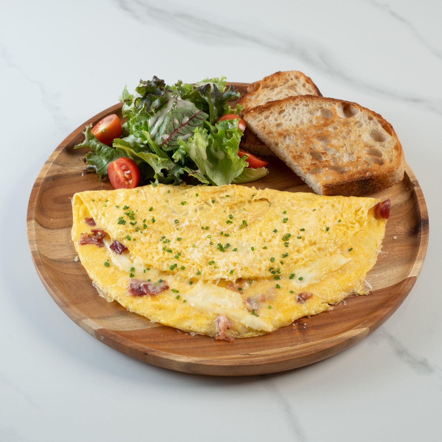 Brie Bacon Omelet